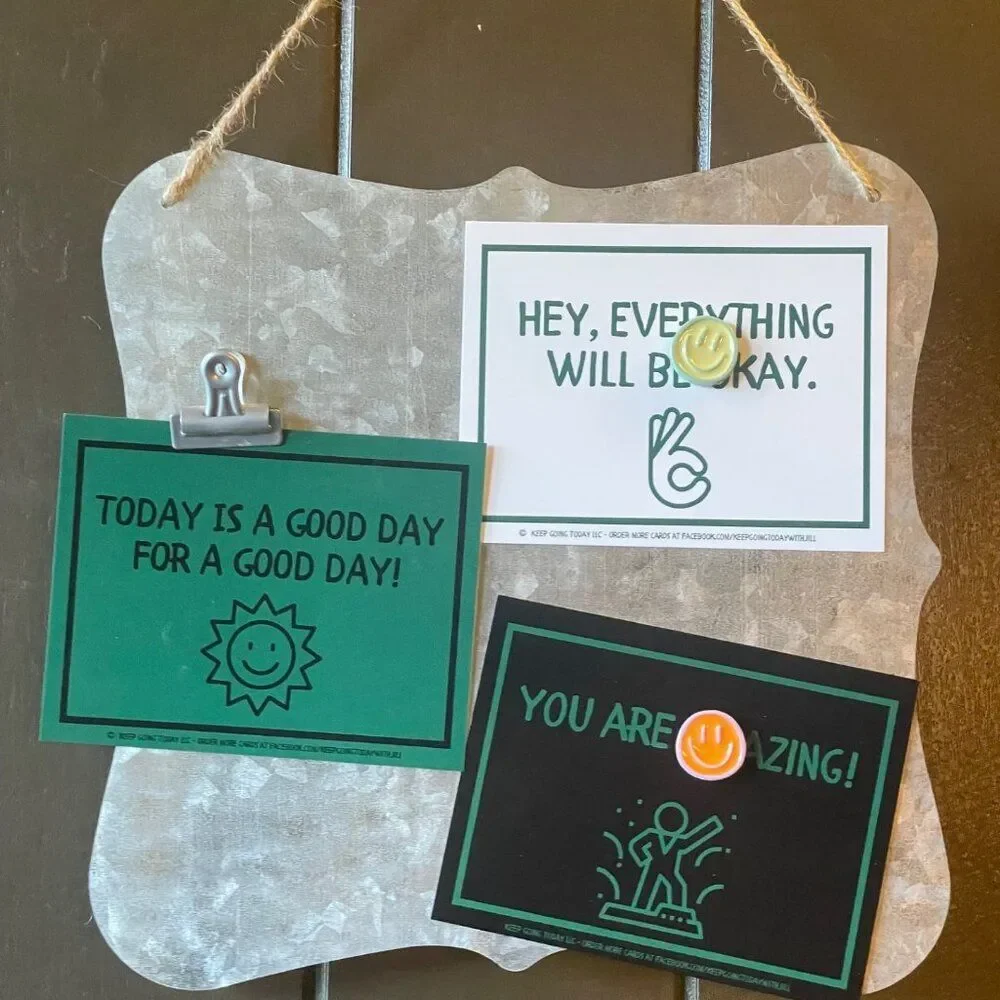 Inspirational cards Green Northwest Missouri State Set of 20 School colors